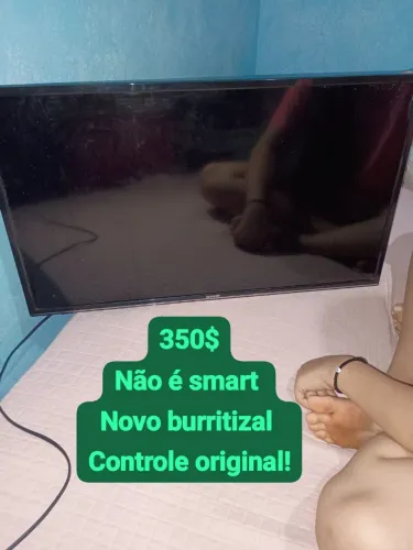 TV 32 polegadas não é smart 