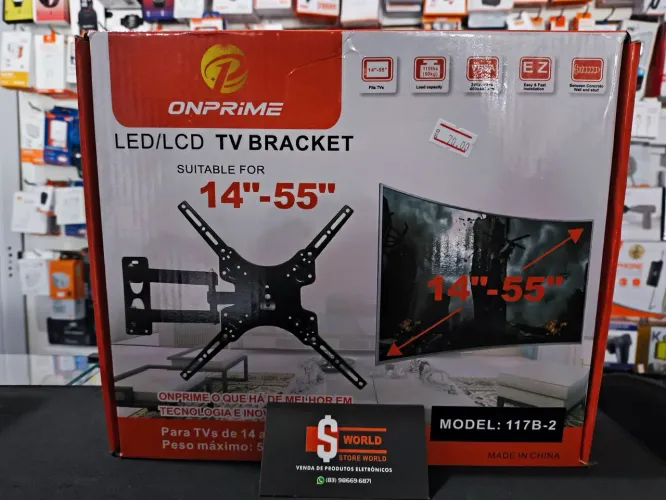 Suporte Articulado para Televisão - Pronta entrega. Loja Store World