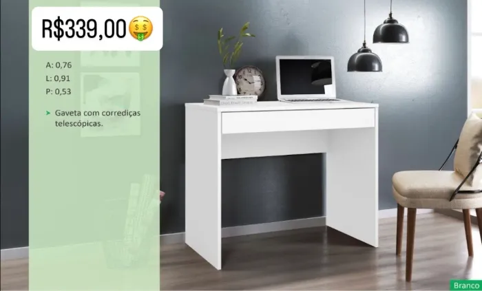 Escrivaninha 1Gaveta