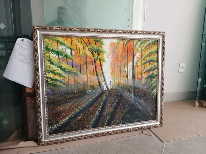 Quadro Pintado A Mão
