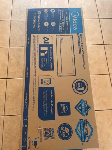Ar condicionado Midea 12000btus inverter quente e frio com Wi-Fi 