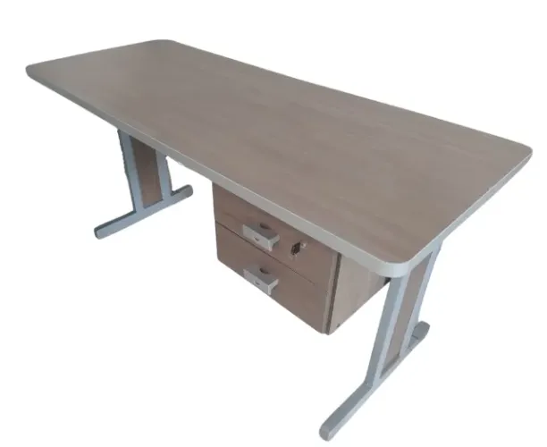 Mesa c/ 2 gavetas Tabaco 150 cm Kappesberg