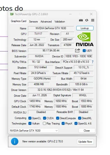 GTX 1630 4GB