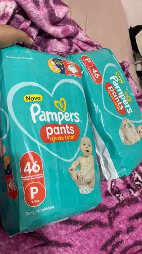Fralda Pampers Pants ajuste total P