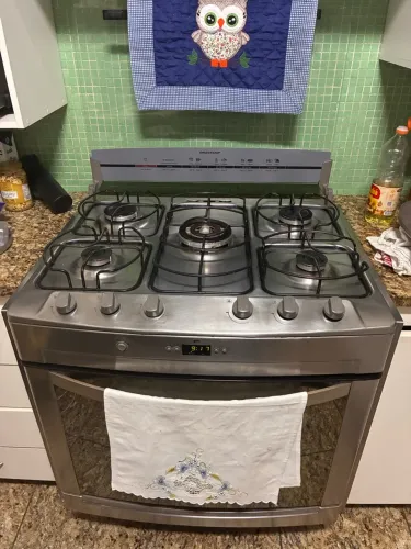 Fogão de 5 bocas Brastemp de EMBUTIDO