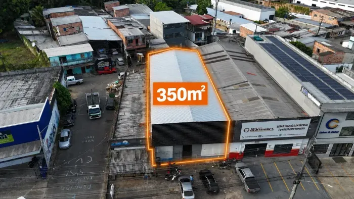 ALUGA-SE GALPÃO COMERCIAL Av. Desembargador João Machado - Manaus/AM