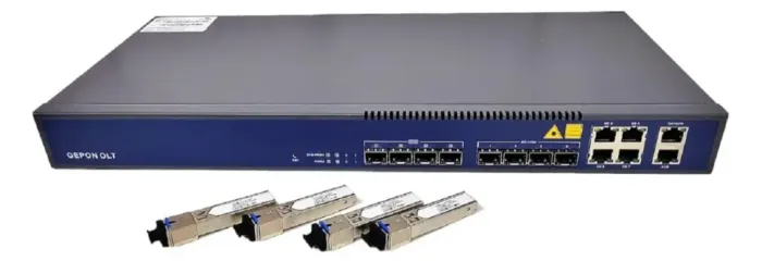 Olt Epon V-sol 4pon V1600d4-dp 4*10ge 4*ge 4*sfp Uplink Ac