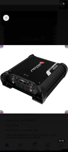 Módulo Amplificador Digital Stetsom HL800.4