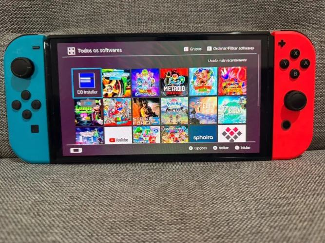 Nintendo switch oled desbloqueado