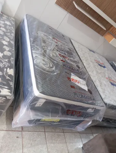 Cama e colchão solteirão plumatex MOLAS ENSACADAS