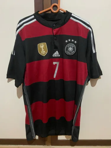 Camisa Alemanha Adidas comemorativa campea copa do mundo 2014 GG em ótimo Estado 
