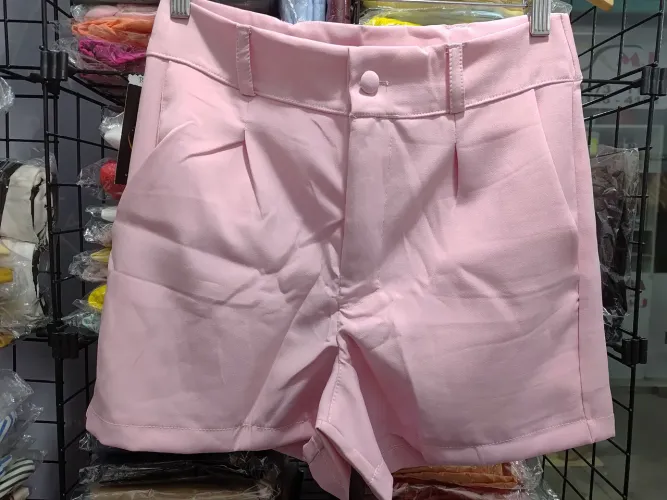 Shorts em alfaiataria na promoção!