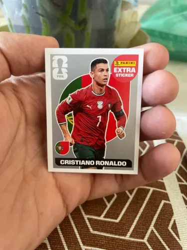 Figurinha Cristiano Ronaldo copa 2026
