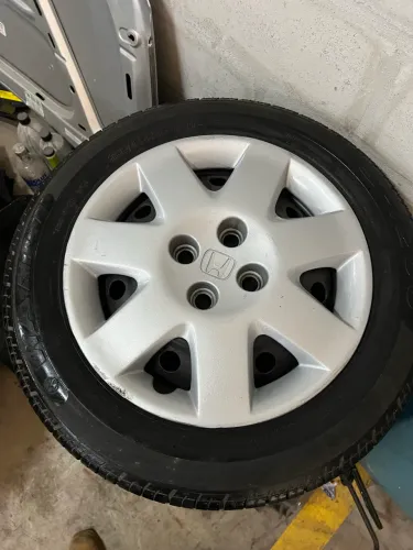 Jogo de Rodas com pneu original Civic 