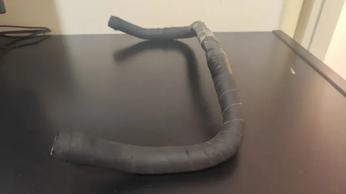 Guidão Bullhorn com fita