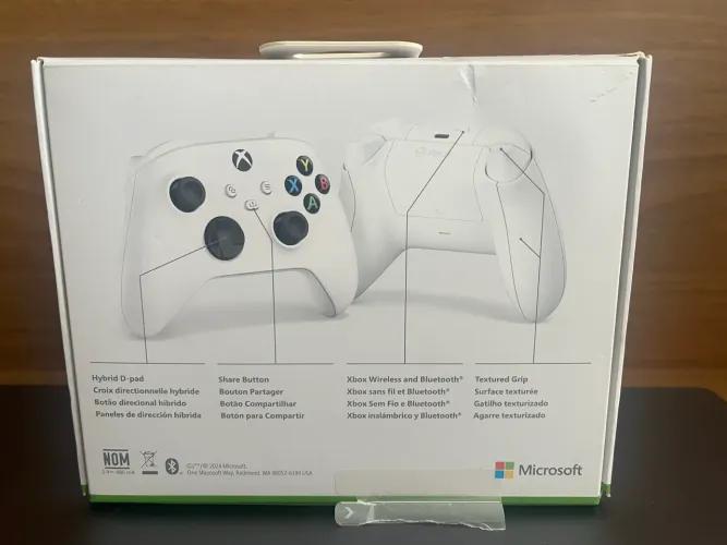 Controle para X Box novo.
