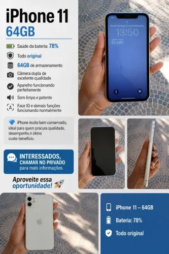 Vendo um iphone