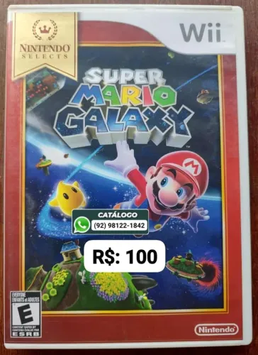 Super Mario Galaxy = R$: 100