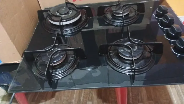 ? Fogão Cooktop 4 Bocas - Em Perfeito Estado!