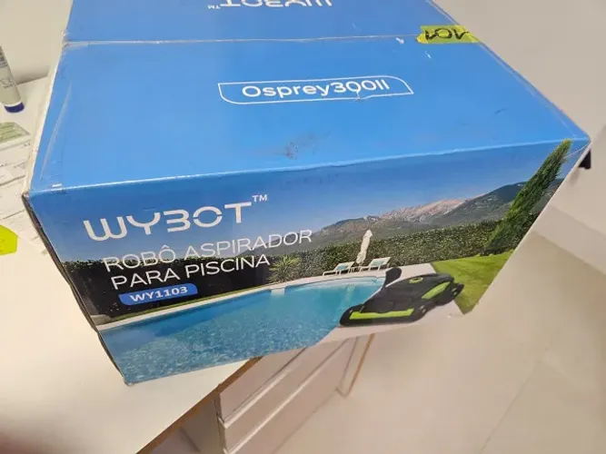 Robô De Limpeza Piscina Wybot Osprey 300ii Wy1103 Bivolt