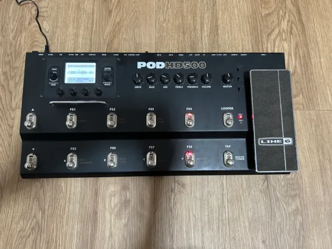 Pedaleira Guitarra Line6 Pod Hd500