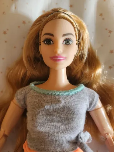 Barbie Mattel made to move curvy