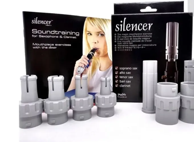 Silenciador/silcencer Jazzlab Para Boquilhas Sax E Clarinete