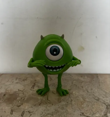 boneco: mike wazowski monstros s.a articulado - disney pixar mattel original