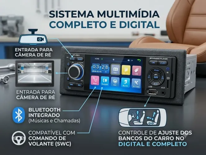 Aparelho de som multimídia 