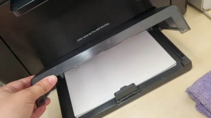 Impressora HP Color LaserJet Pro MFP M177fw - Multifuncional Colorida WIFI