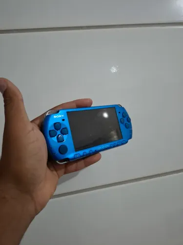 Psp 3001 Slim Azul com Jogos !
