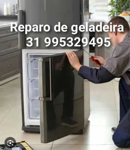 Reparo de geladeira a domicílio e colocamos gás 