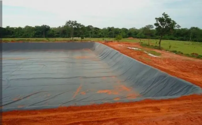 Geomembrana PEAD tanques de peixes ,lagos ornamentais ,e reservatórios 