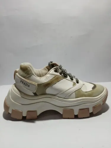 Tênis plataforma prada 