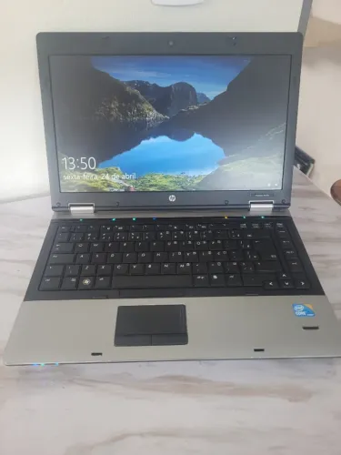 Notebook hp probook core i5 8gb ssd 240 tela led completo so 780 ac notebook ruin na troc