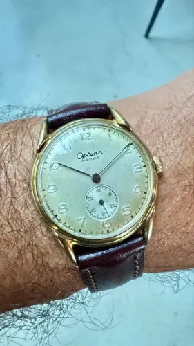 Relógio Vintage Optima