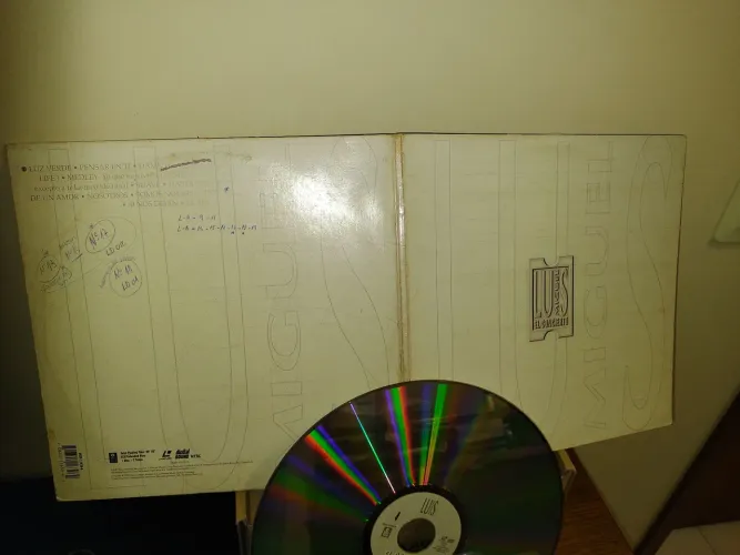 Luis Miguel disk laser, importado, original.