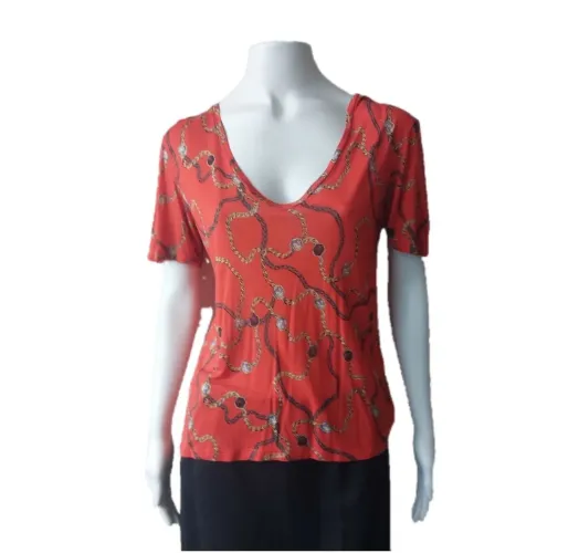 ANIMALE blusa viscose