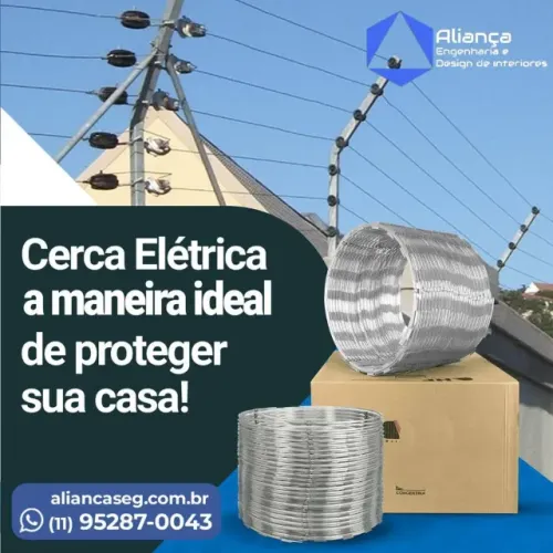 Cerca Elétrica, Alarme, Câmeras e Monitoramento 24h