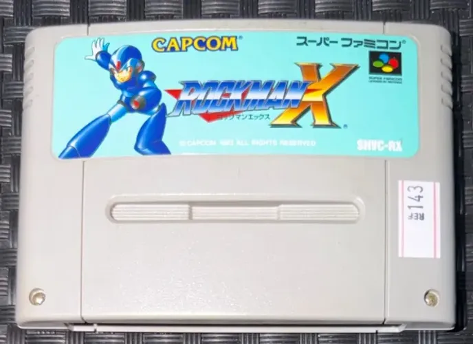 Rockman X Mega Man X Original SFC SNES Super Famicom