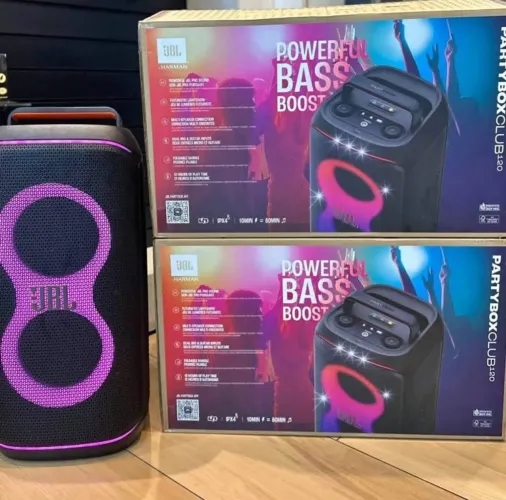 JBL Partybox Club 120 Preto [LACRADO]