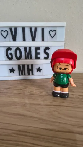 Boneco Cebolinha mix faces antigo vintage