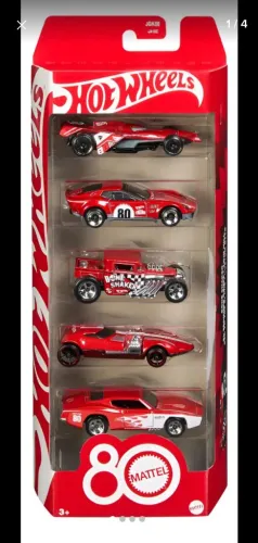 hotwheels pack 80 anos