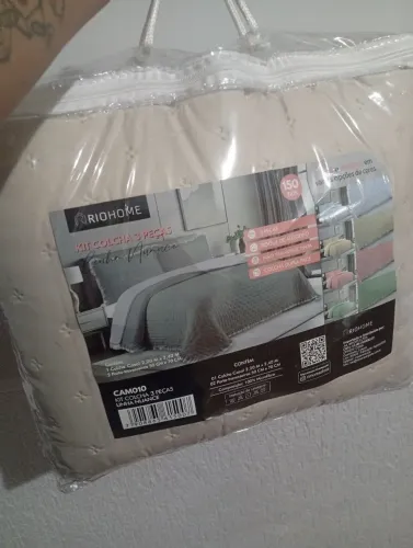 Kit colcha de cama casal