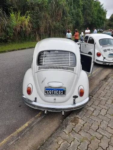 Volkswagen Fusca ano 78 placa preta 