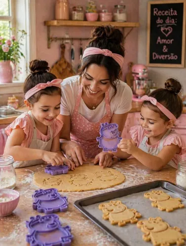 Cortadores de Biscoito Pepa Pig