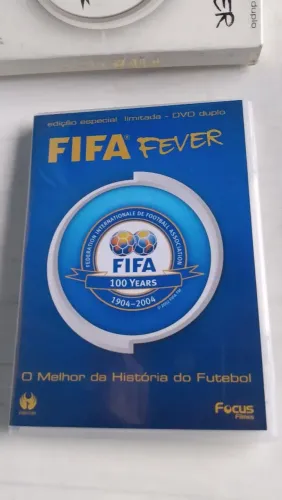 DVD duplo original FIFA fever ótimo estado.