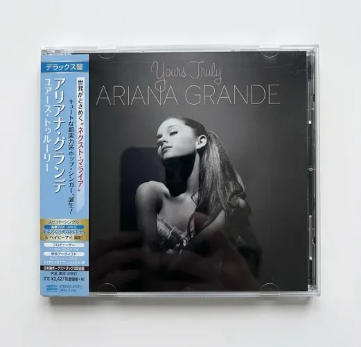 cd ariana grande - yours truly (importado - japão/bonus tracks)