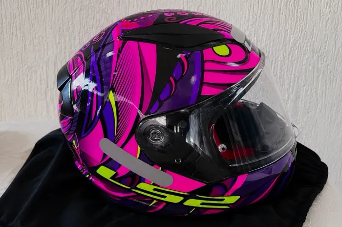 Capacete Ls2 Ff353 Rapid Athena Coruja Roxo