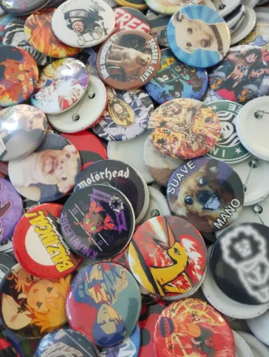 Bottons Personalizados - Qualquer Imagem e Quantidade - NerdDog Store